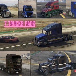 Trucks Pack for FiveM | Custom Heavy-Duty Trucks FiveM