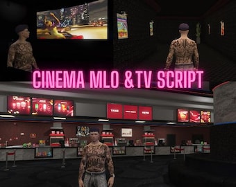 Cinema MLO FiveM with Working TV Script | Fully Functional Movie Theater | High-Quality Interior