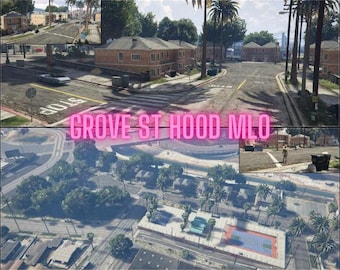Grove St Hood Custom MLO for FiveM | Gangs MLO | Peaceful MLO