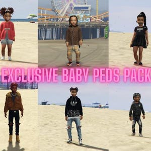 Exclusive Baby Peds Pack Fivem Ready