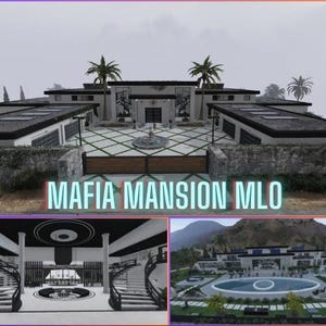 Mafia Mansion MLO voor FiveM | Landgoed Crime Boss | Luxe hoofdkwartier onderwereld | FiveM Ready MLO