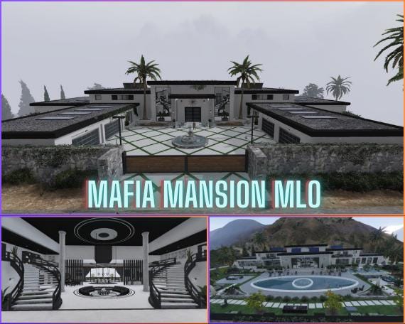 Mafia Mansion MLO: Luxury Crime Boss Estate for FiveM