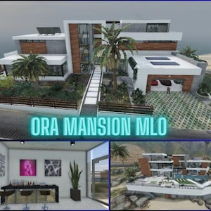 ORA Mansion MLO FiveM | Aangepast interieur mlo | Fivem Ready MLO