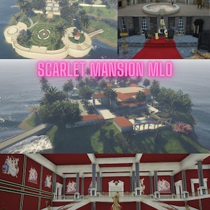 Scarlet Mansion MLO: FiveM Ready Custom Map