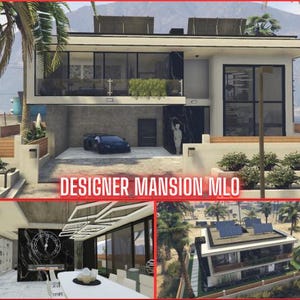 Beachfront Designer Mansion MLO: FiveM Ready