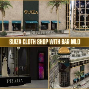Luxury Clothing Store FiveM MLO | Bar Lounge Upstairs | FiveM Ready MLO