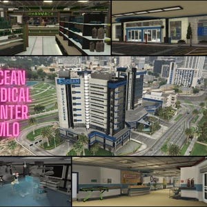 FiveM MLO Ocean Medical Center | Hospital MLO fiveM | FiveM Ready MLO