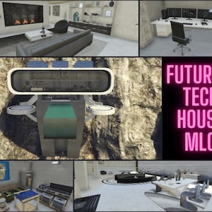 Futuristic Luxury House MLO | FiveM Modern MLO | Mount Chiliad Hideout MLO