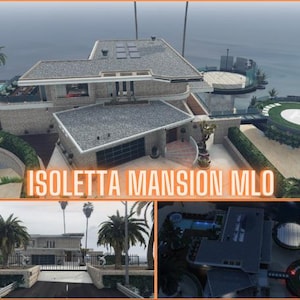 Isoletta Mansion FiveM MLO | Luxury Mansion with Private Road | FiveM Ready MLO