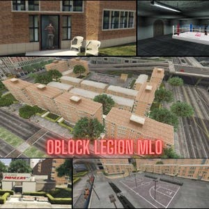 Oblock Legion Neighbourhood MLO - FiveM Ready MLO