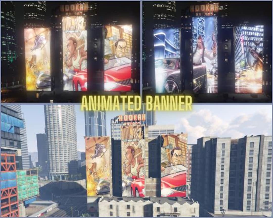 Ultimate Animated Banner for Fivem | Moving Banner for Fivem | Fivem ...