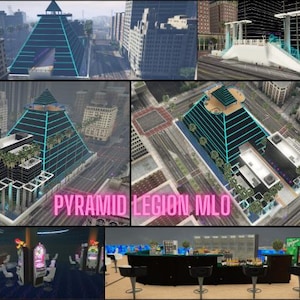 Legion Pyramid FiveM MLO | Unique Legion Square MLO | FiveM Ready MLO