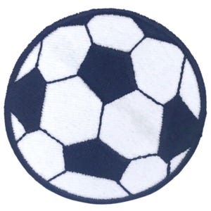 Football Embroidered Patch Badge Iron on Sew on Children&#39;s Patch Personalised Badge Custom