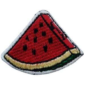 Watermelon Patch Iron Sew On Fruit Embroidered Badge Embroidery Clothes Applique