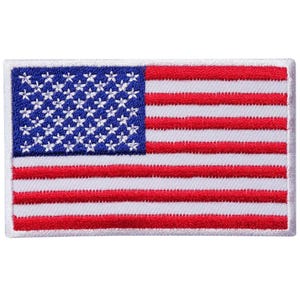 American National Country Flagge Eisen Auf Patch Gestickt Aufnähen Abzeichen
