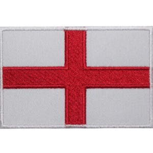 England National Country Flagge Eisen Auf Patch Gestickt Aufnähen Abzeichen