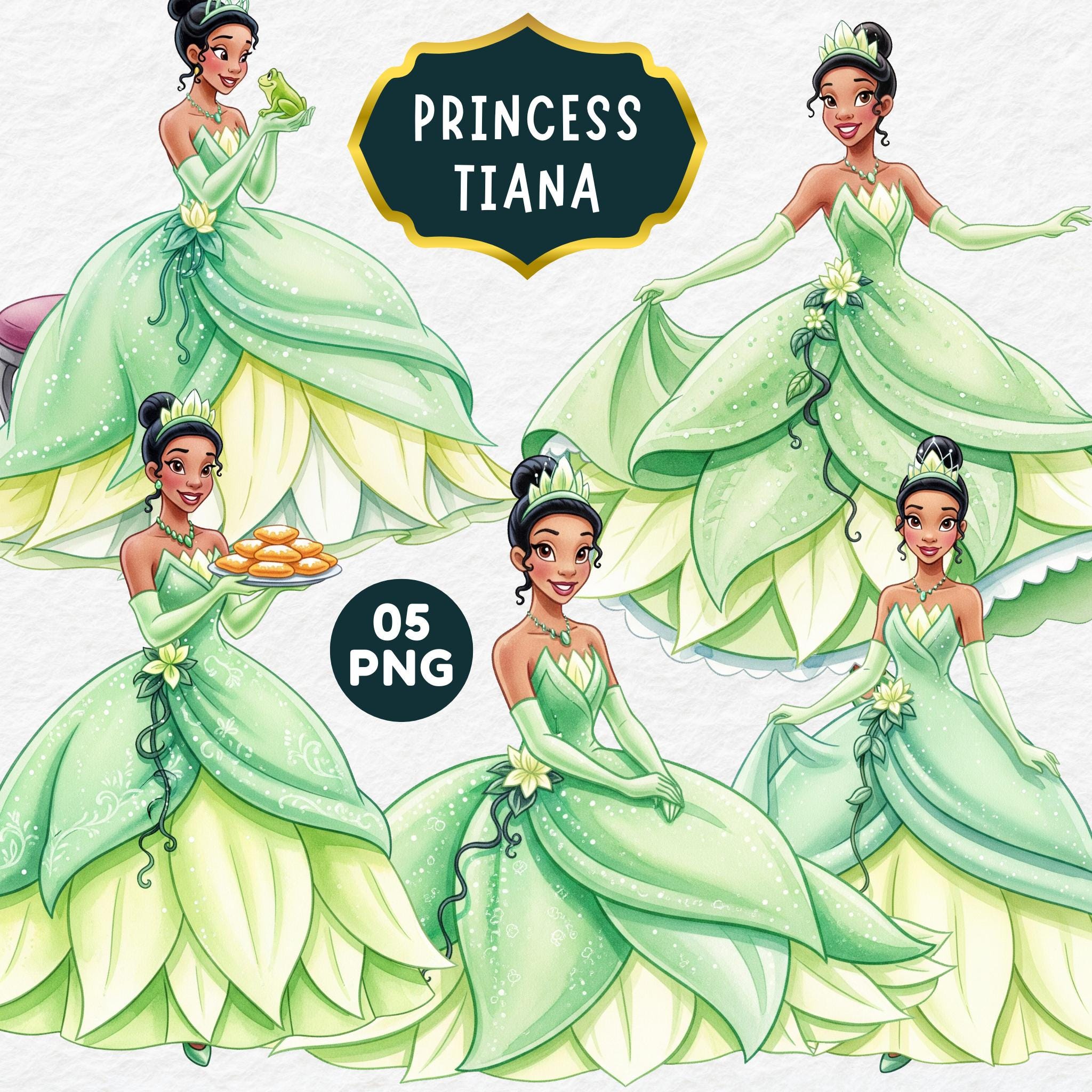 Tiana green dress - Etsy Italia