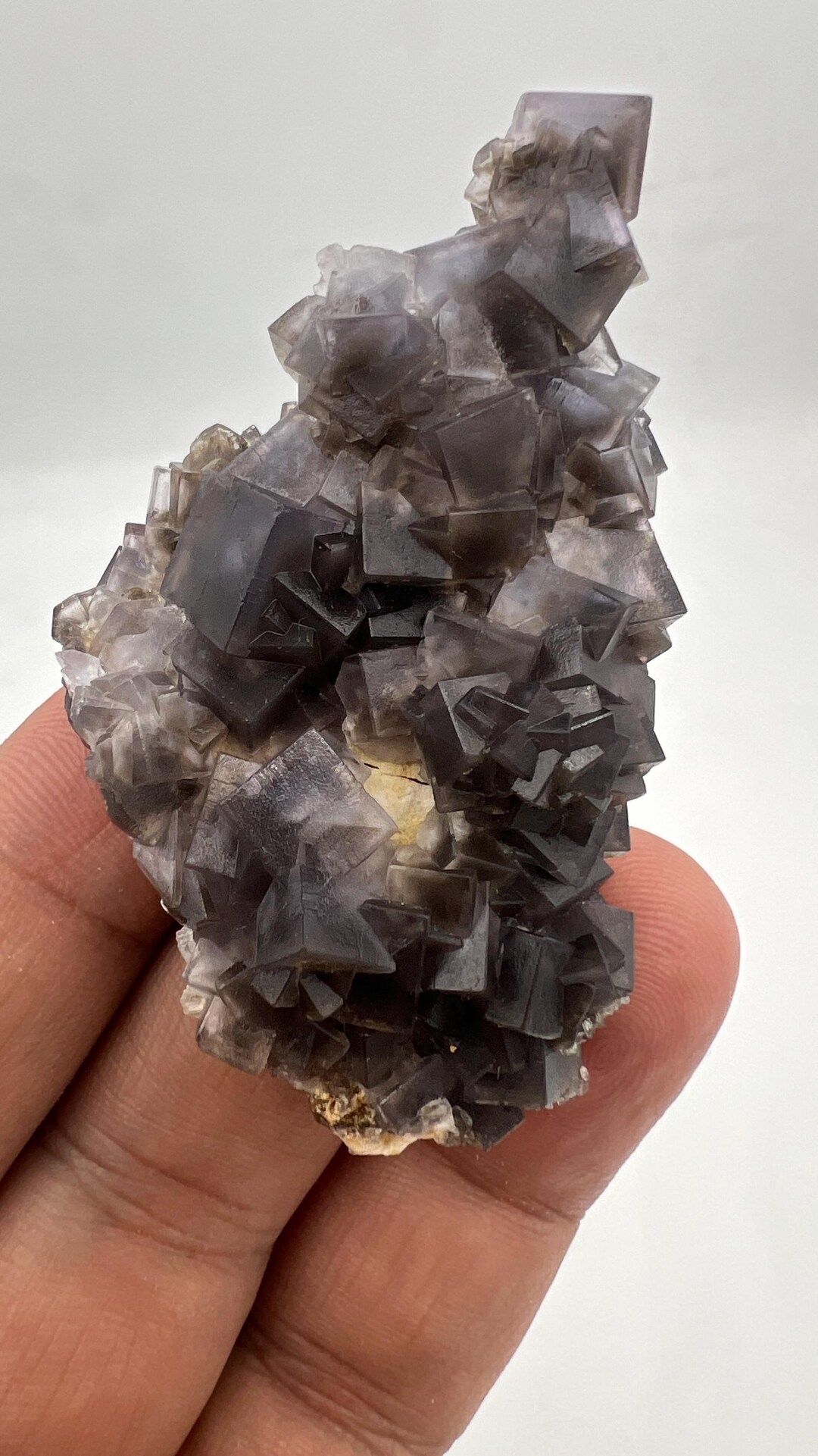47 Gram Extremely Rare Find Beautiful Piece Cubic Fluorite Crystal ...