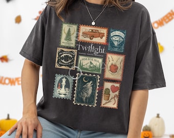 Comfort Colors® Twilight Inspired City Of Forks Shirt,Hoa Hoa Hoa Season Shirt,Forks Washington Tee,Book Lover Gift,Twilight Book Lover Gift