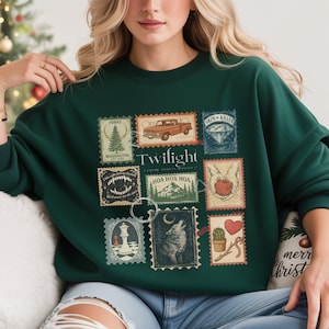 Comfort Colors® Twilight Inspired City Of Forks Shirt,Hoa Hoa Hoa Season Shirt,Forks Washington Tee,Book Lover Gift,Twilight Book Lover Gift image 9