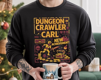Dungeon Crawler Carl Sweatshirt: New Achievement Comfort Colors