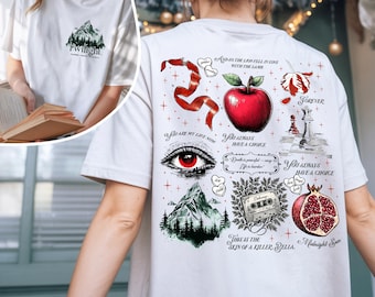 Twilight Inspired Comfort Colors Shirt, Vampire Romance Fan Tee