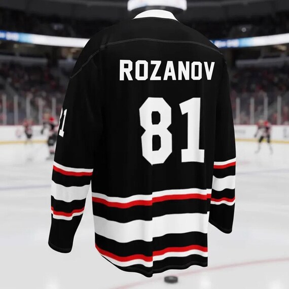 Ilya Rozanov #81-boston Raiders Hockey Jersey,hudson Williams