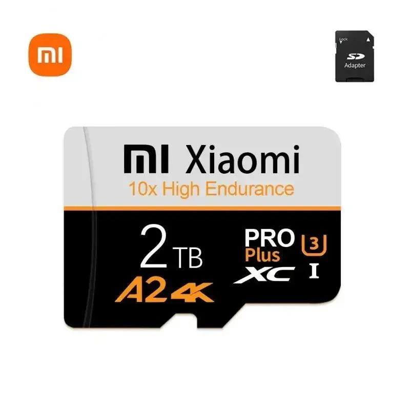Scheda MicroSD Xiaomi 2TB Con Adattatore - Classe 10, Alta Velocit&agrave;