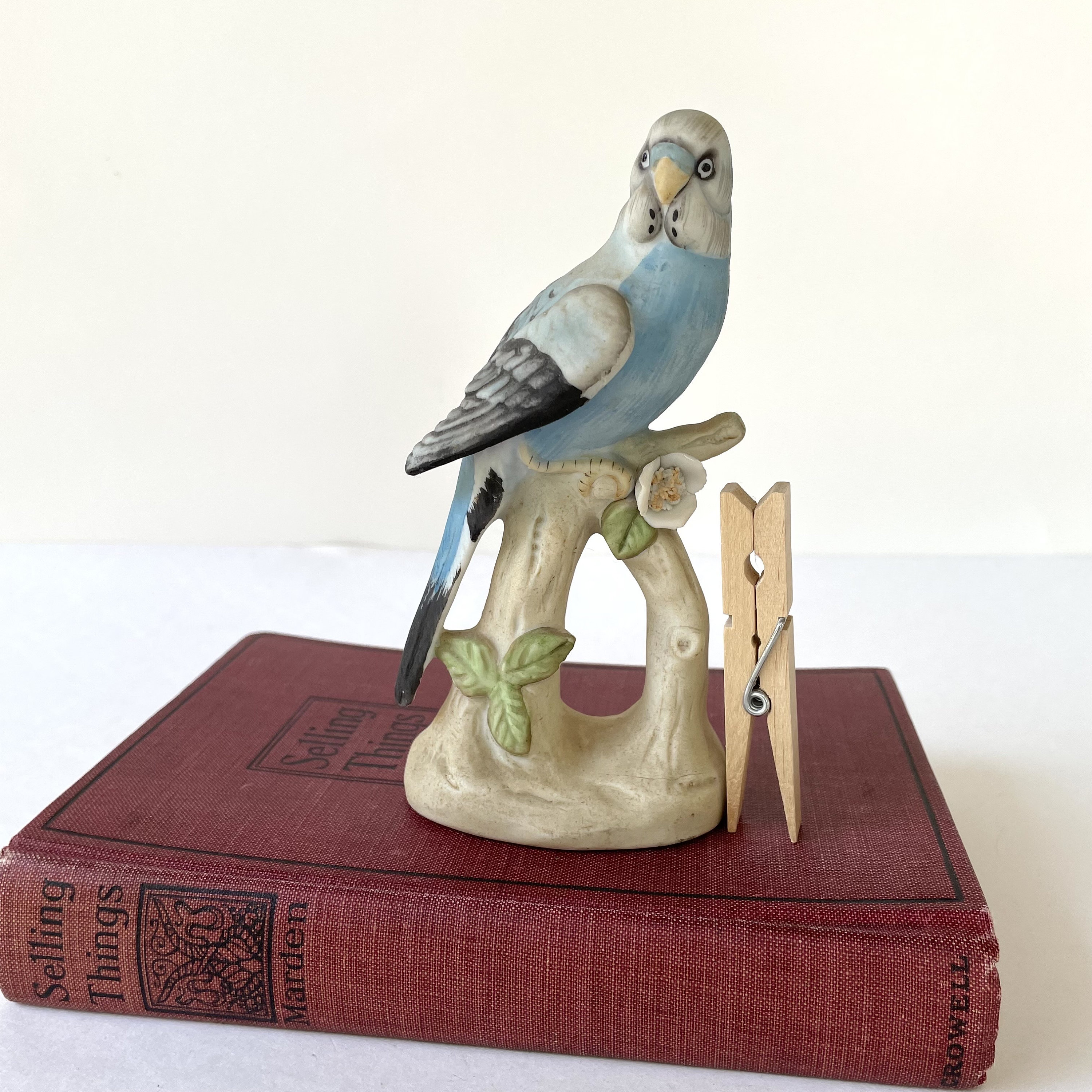 Vintage Blue Parakeet Bird Ceramic Figurine, 1950s 1960s - Etsy 日本