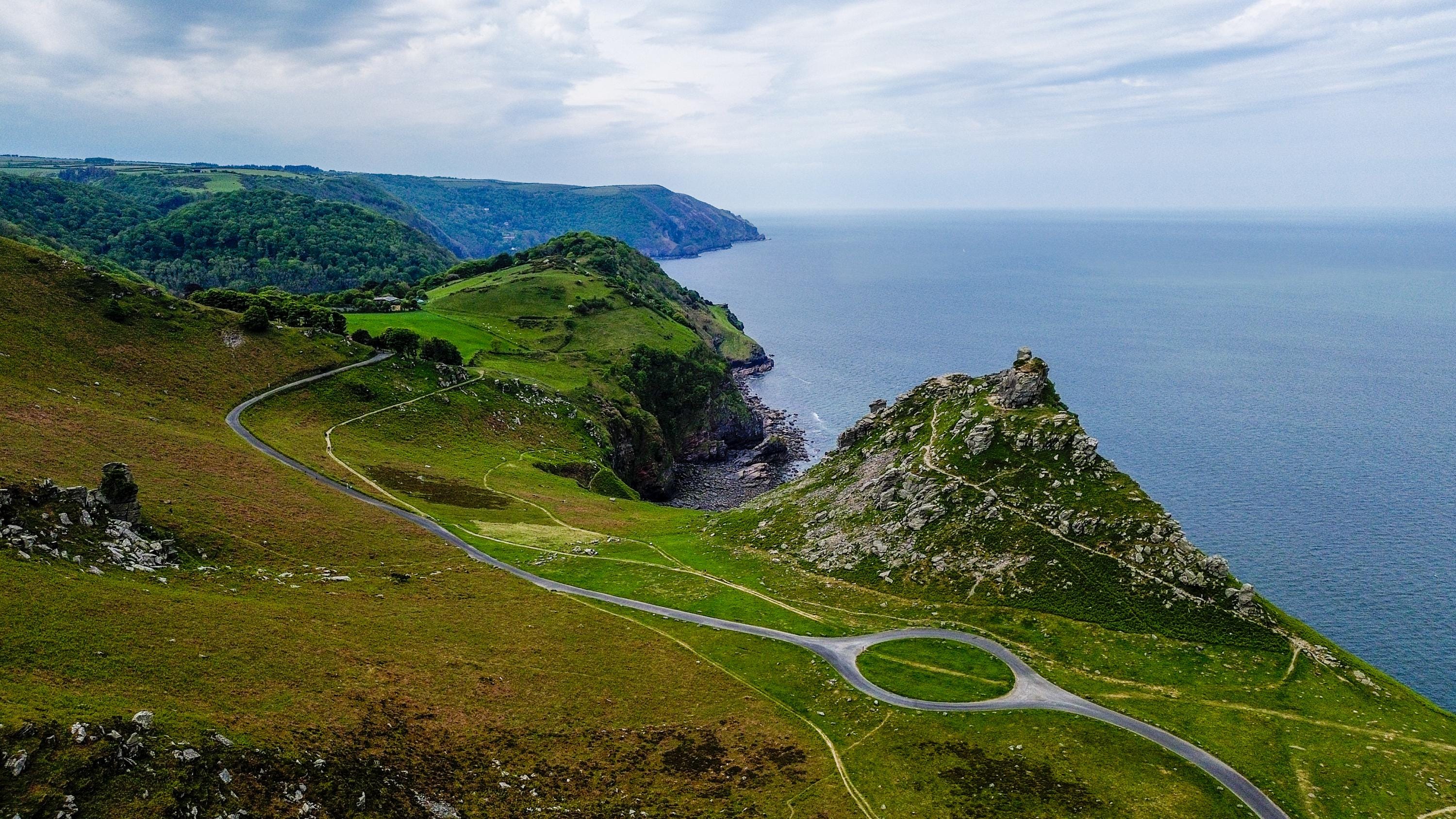 Valley of Rocks 2, North Devon - A4 Print