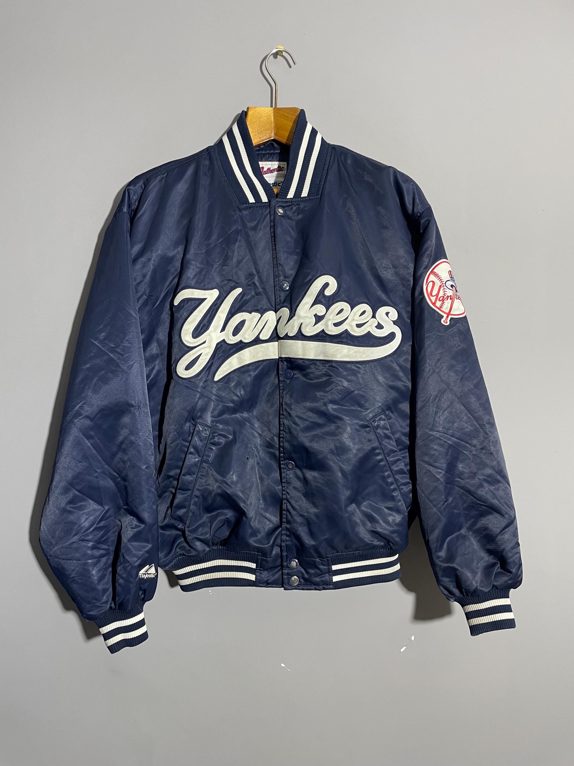 Vintage New York Yankees Majestic MLB Full Zip Jacket Size