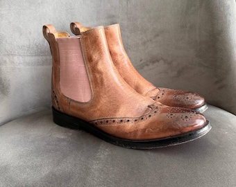 Melvin Hamilton women’s leather chelsea boots Size US 7.5