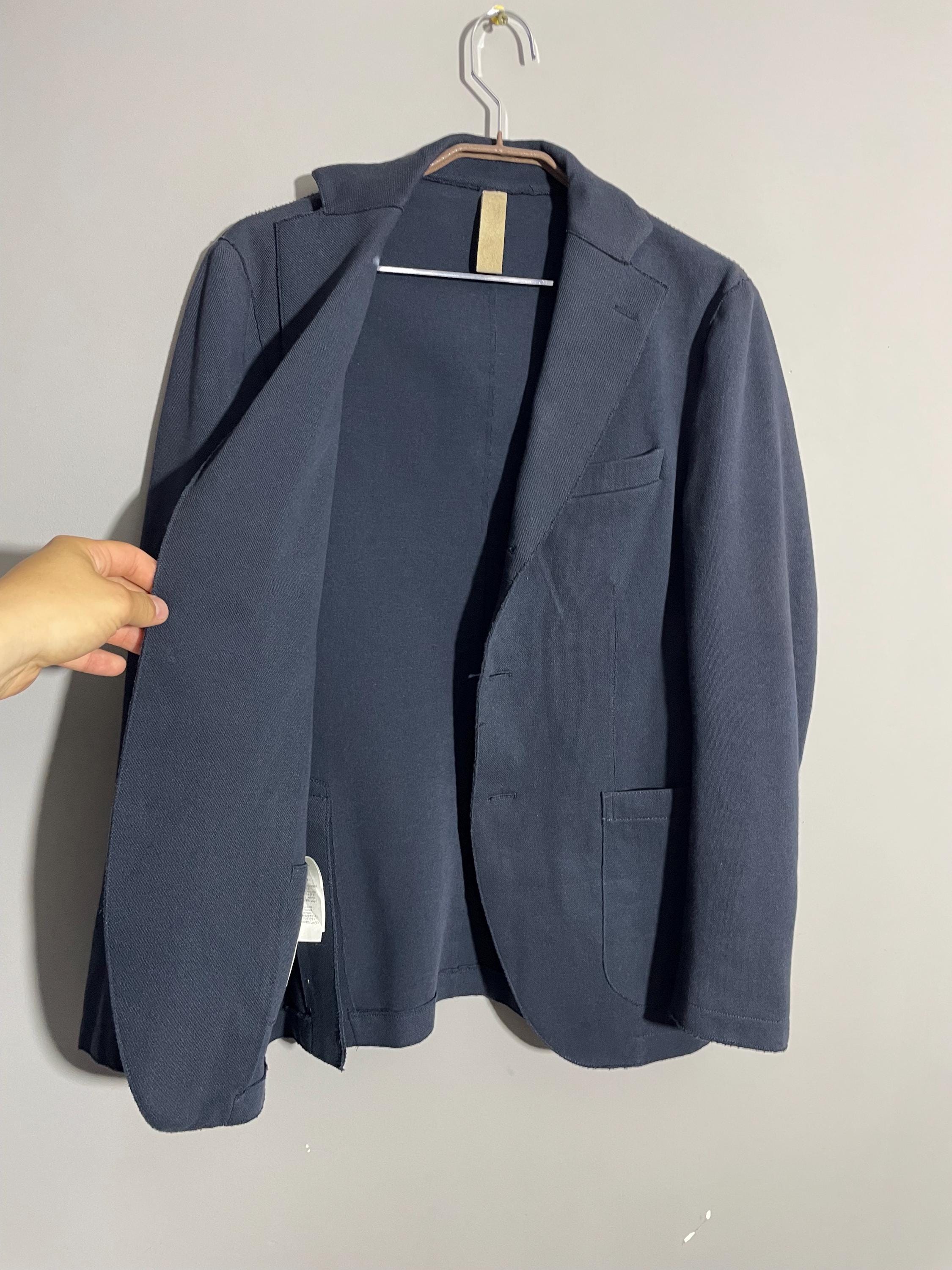 テーラードジャケット ELEVENTY NAVY BLUE COTTON BLAZER Eleventy Blue Cotton Blazer Men | ModeSens