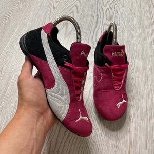 Vintage Puma Speed Cat Suede Sneakers Racing Size 37