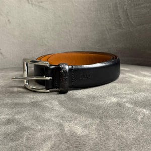 Ralph Lauren Black Belt - Etsy display picture 1