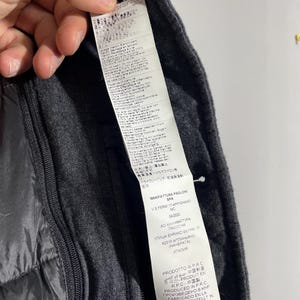 Montecore Down Coat jacket size 54 Gray color image 10