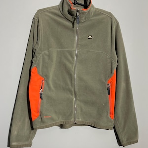 Y2K Vintage Nike ACG Thermafit full zip Fleece Jacket size M