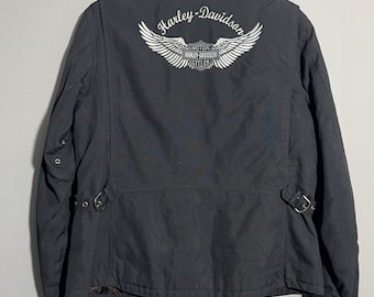 Harley-Davidson Women's Nylon Insulated Biker Jacket Size L