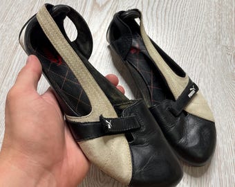 Puma 2000s Vintage Kid's Youth Ballet Flats Shoes Y2K - Etsy