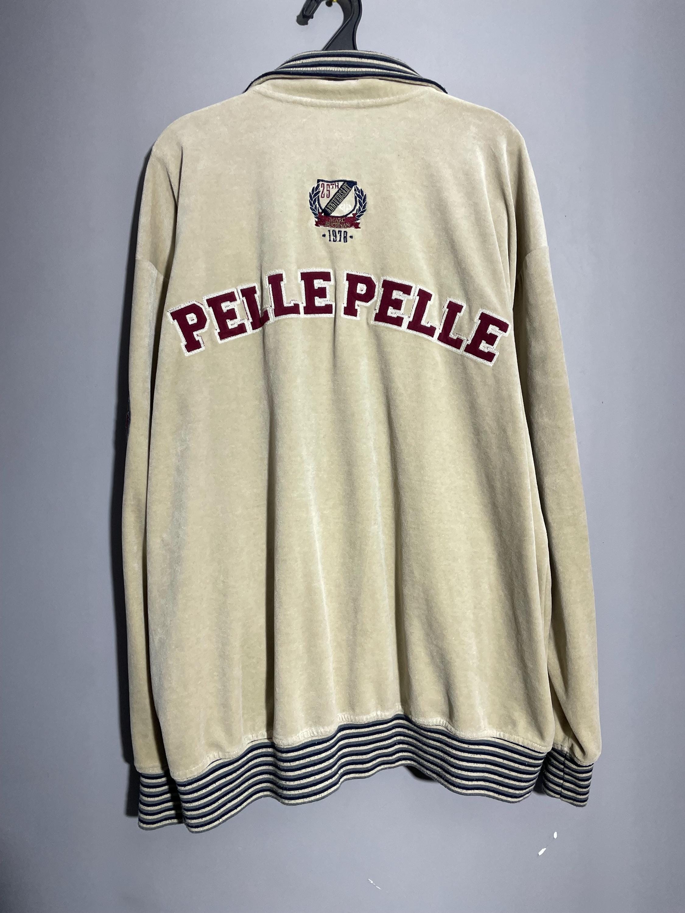 ペレペレ マークブキャナン シャンブレー ジップシャツ Lサイズ Pelle 