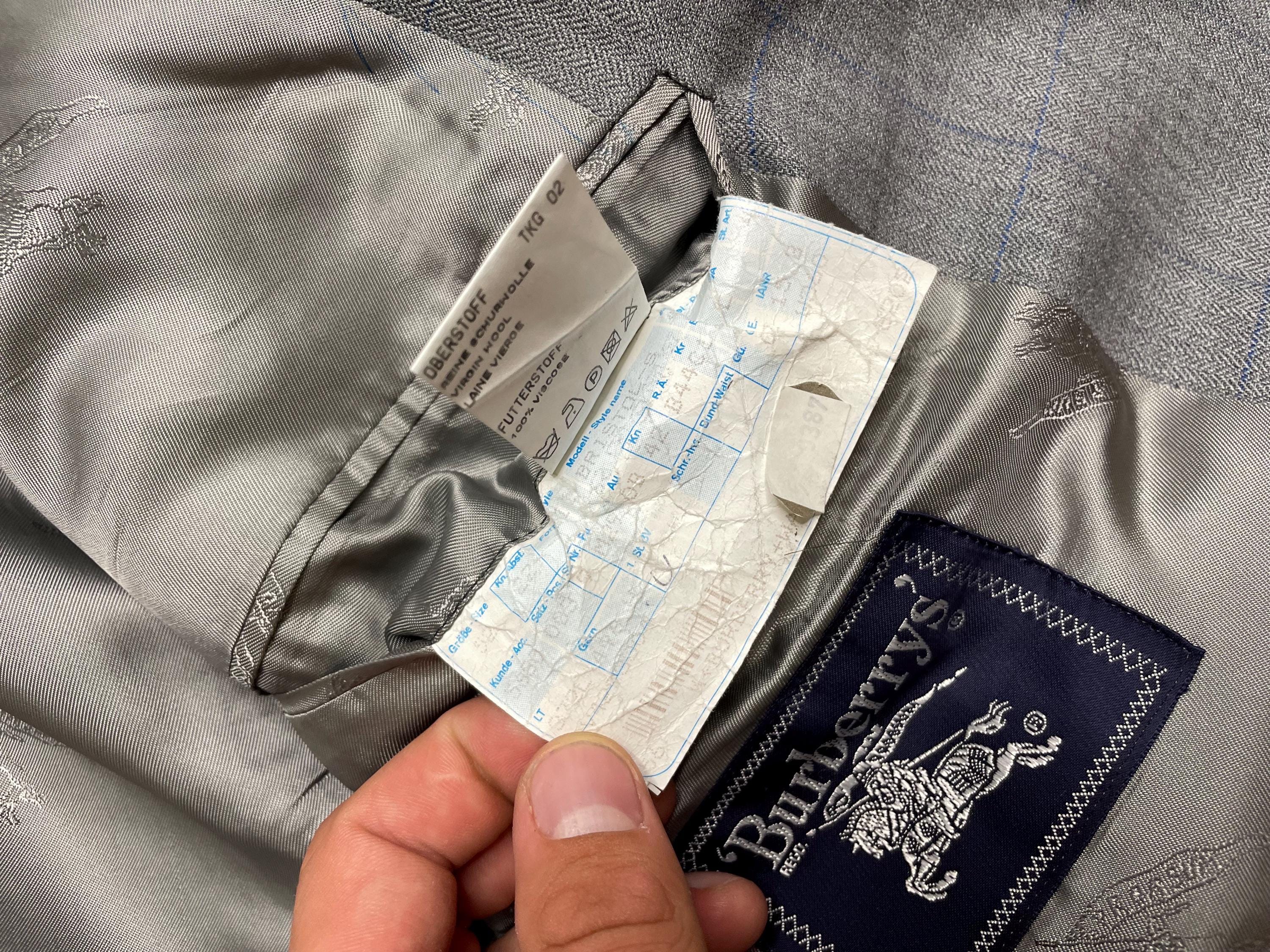 Burberry グレー ブレザー Burberry グレー ブレザー グレー ブレザー BURBERRY BURBERRY