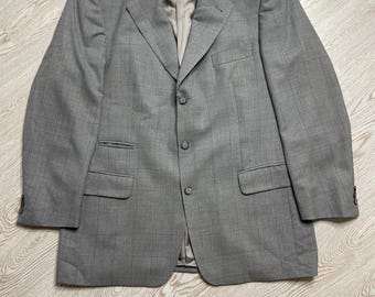 BURBERRYS Vintage Mens Blazer 80s Authentic Burberry of London