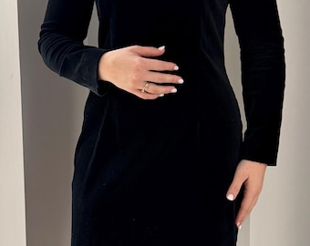 90s Versus Gianni Versace Velvet Dress size 28/42