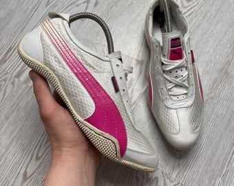 Sneakers vintage Puma Speed Cat in pelle