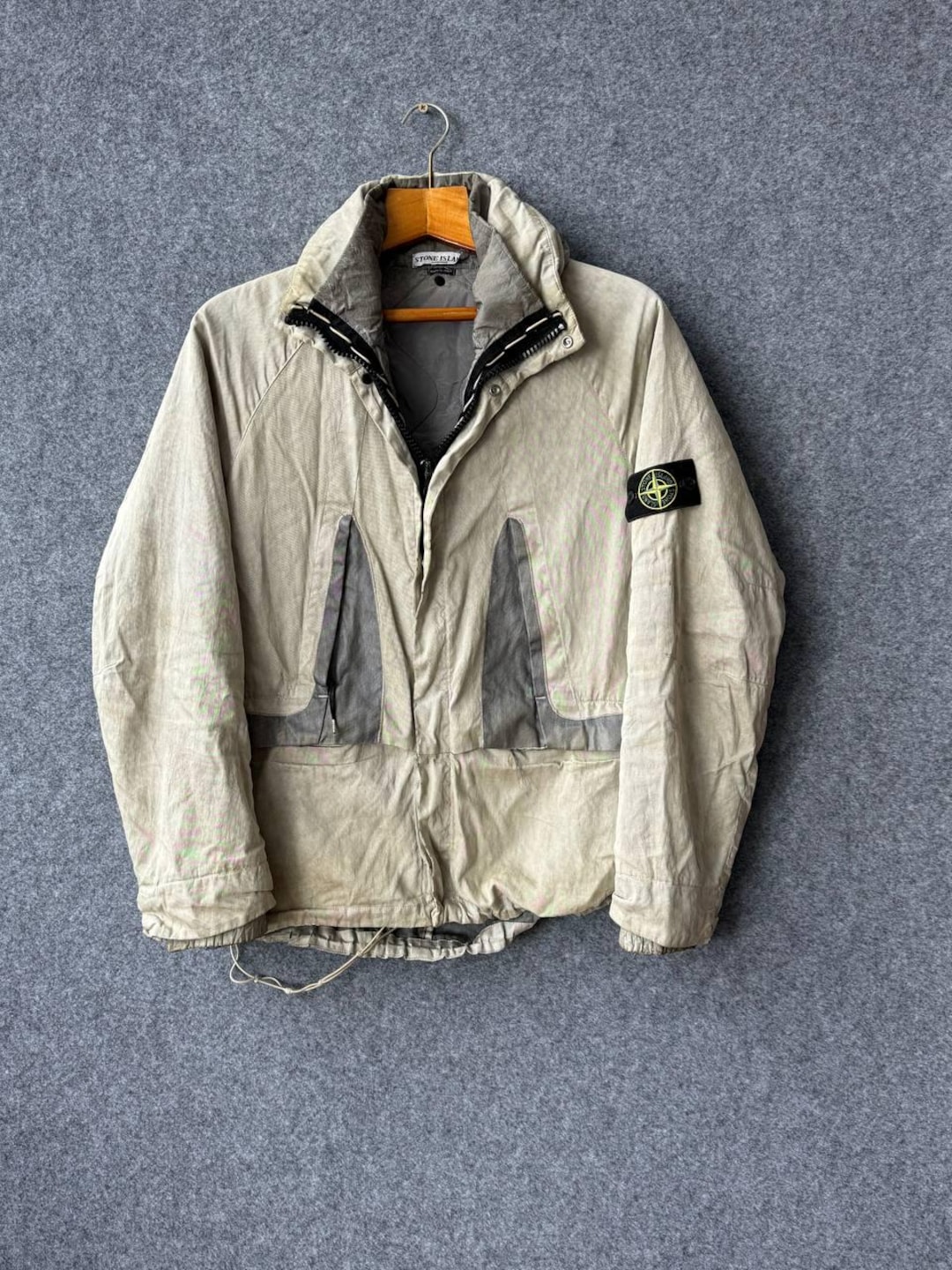 Jacket Rope Vintage Archive Stone Island 2004 Garment Dyed Dutch Rope Jacket With ...