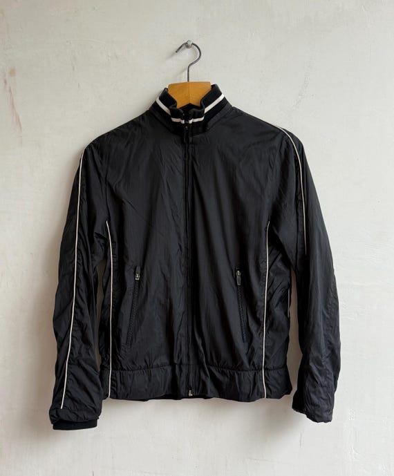 Bally, Vintage Bally Nylon Avant Garde Bomber jacket size 46