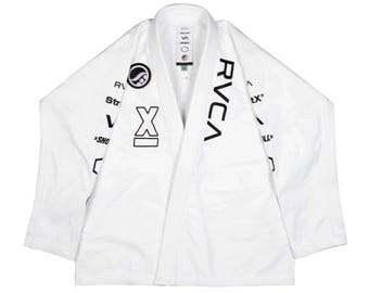 Gi de BJJ Shoyoroll Cut: uniforme tipo kimono RVCA x StreetX con bolsa