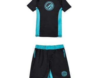 Shoyoroll Coral No-Gi Rash Guard & Shorts Set | BJJ Grappling Gear