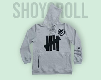 Shoyoroll UND Hoodie Batch 31: Gray 300 GSM Cotton Fleece, BJJ Apparel