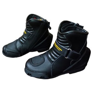 Cowhide Leather Motorbike Racing Boots: CE-Certified Protection